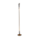 Maison Charles, Quasar lamppost in gold and iridescent metal, 20th century