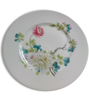 Suite de 24 assiettes
