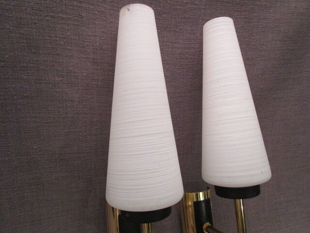 Pair of vintage '60s wall sconces