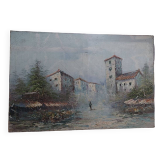 Large painting