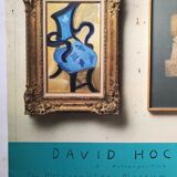 Exhibition poster by David HOCKNEY, The Metropolitan Museum of Art, 1988
