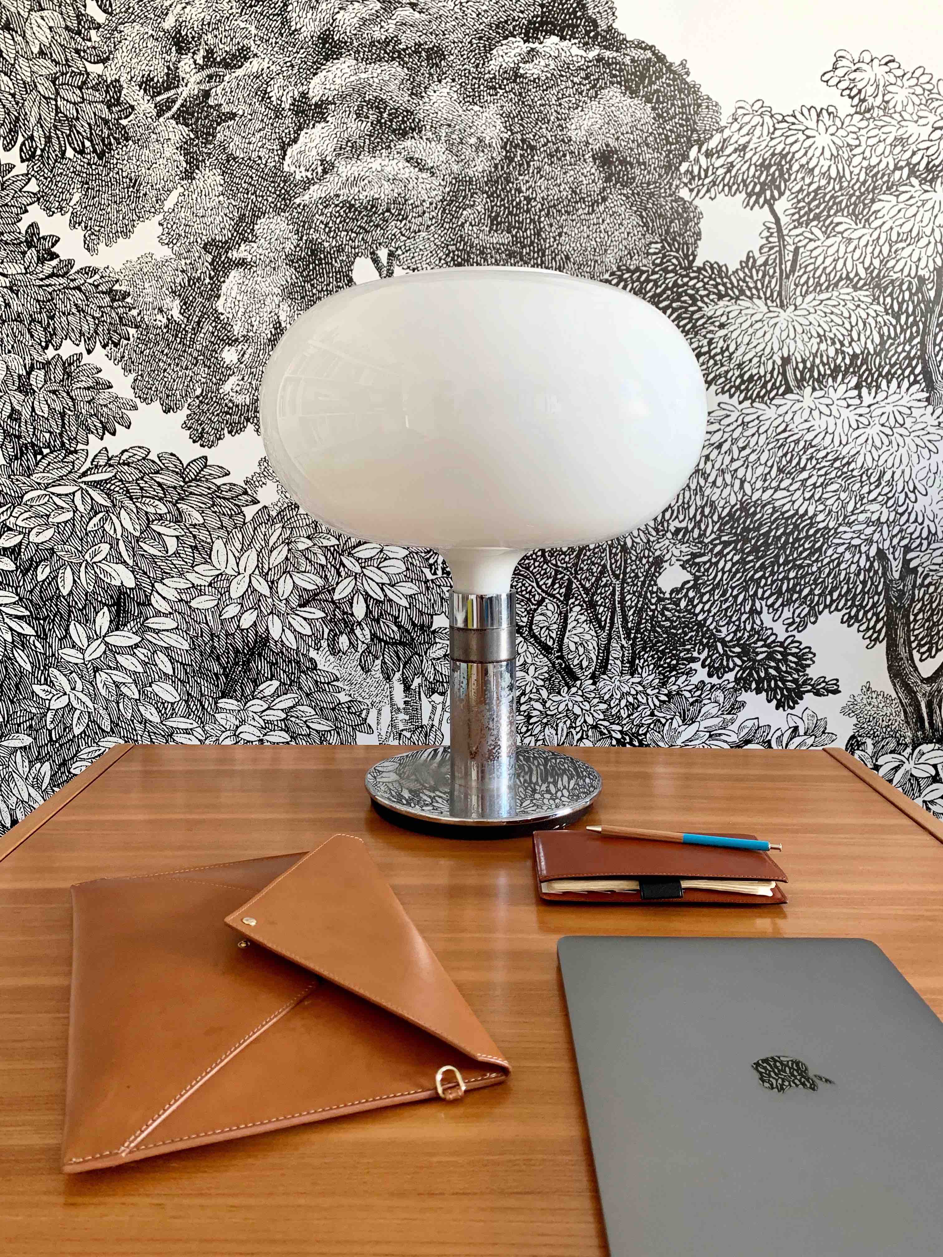 Lamp to be laid "AM1N" by Franco Albini for Sirrah. 1969 - Italy