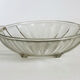 Art Deco pressed moulded glass bowl made in France