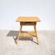 Rattan bedside or side table 1960