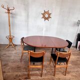 Round table by Marcel Gascoin for Alvéole, 1950