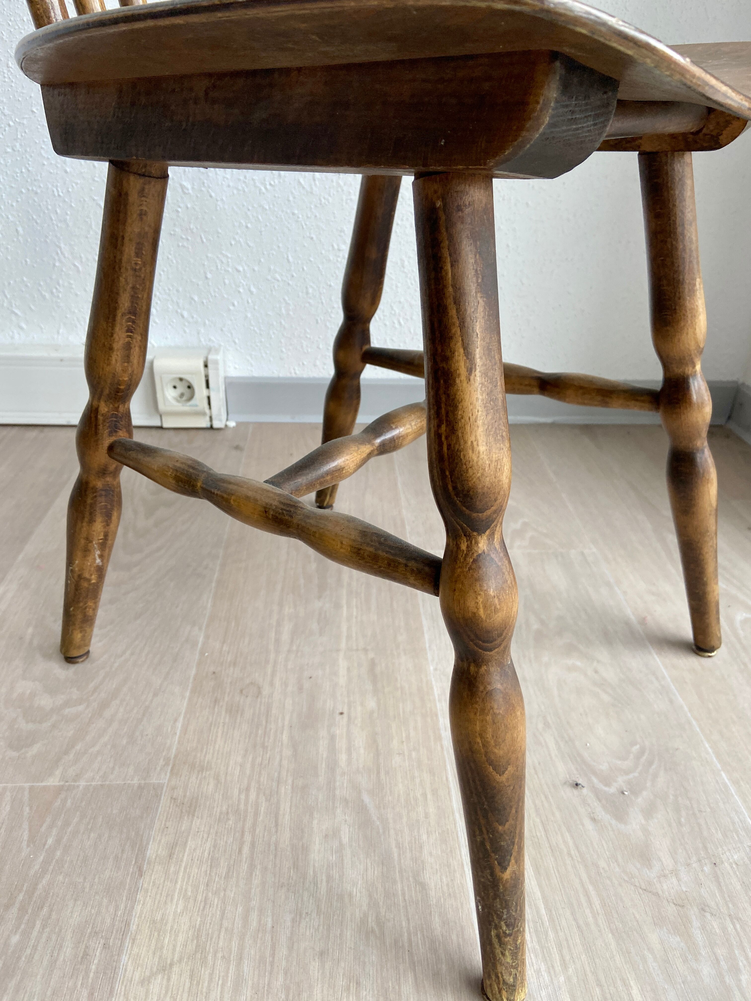 6 old Scandinavian chairs Lounge Baumann Tacoma 60s