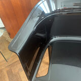 "Papyrus" black armchairs designed by Ronan and Erwan Bouroullec.