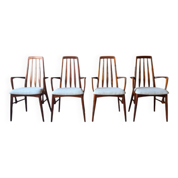 Dining chairs by Niels Koefoed for Koefoeds Hornslet, set of 4.