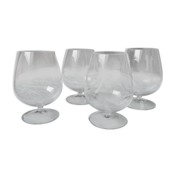 Large crystal cognac balloons