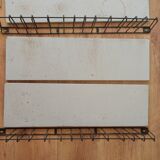 Gray tomado shelf