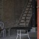 Vintage garden set Tore Ahlsén "Pia", table and 4 chairs, modern Swedish, 1990s.