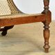 Chaise de plantation indonésienne coloniale hollandaise, vers 1920