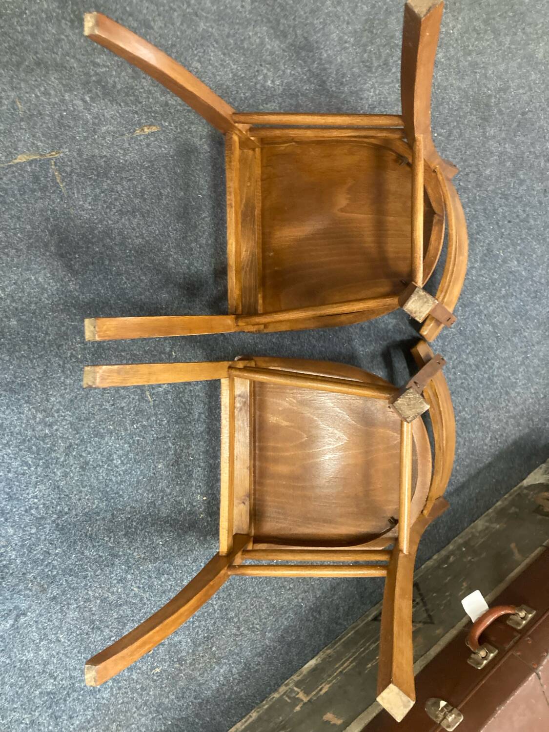 Pair of bistro chairs