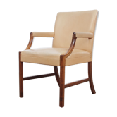 Fauteuil  par Ole Wanscher pour A.J. Iversen Iversen