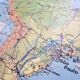 School map brazil vintage mdi year 1978