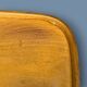 Antique solid wood varnished bed base – Torck – 1950s