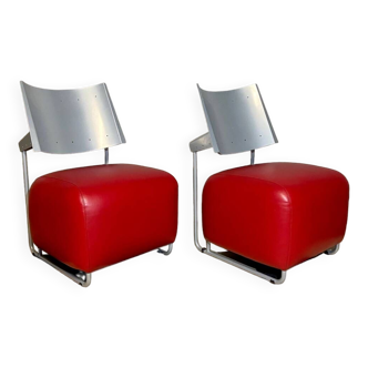 Pair of Oscar armchairs by Harri Korhonen