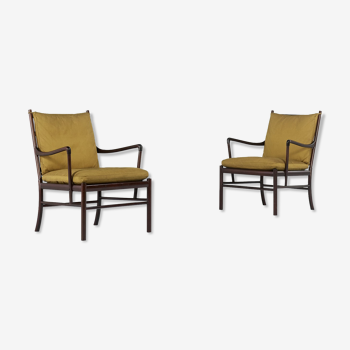 Paire de fauteuils PJ 149 Ole Wanscher pour Poul Jeppesen