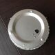 Plafonnier rond pointes de diamant / vintage années 60-70