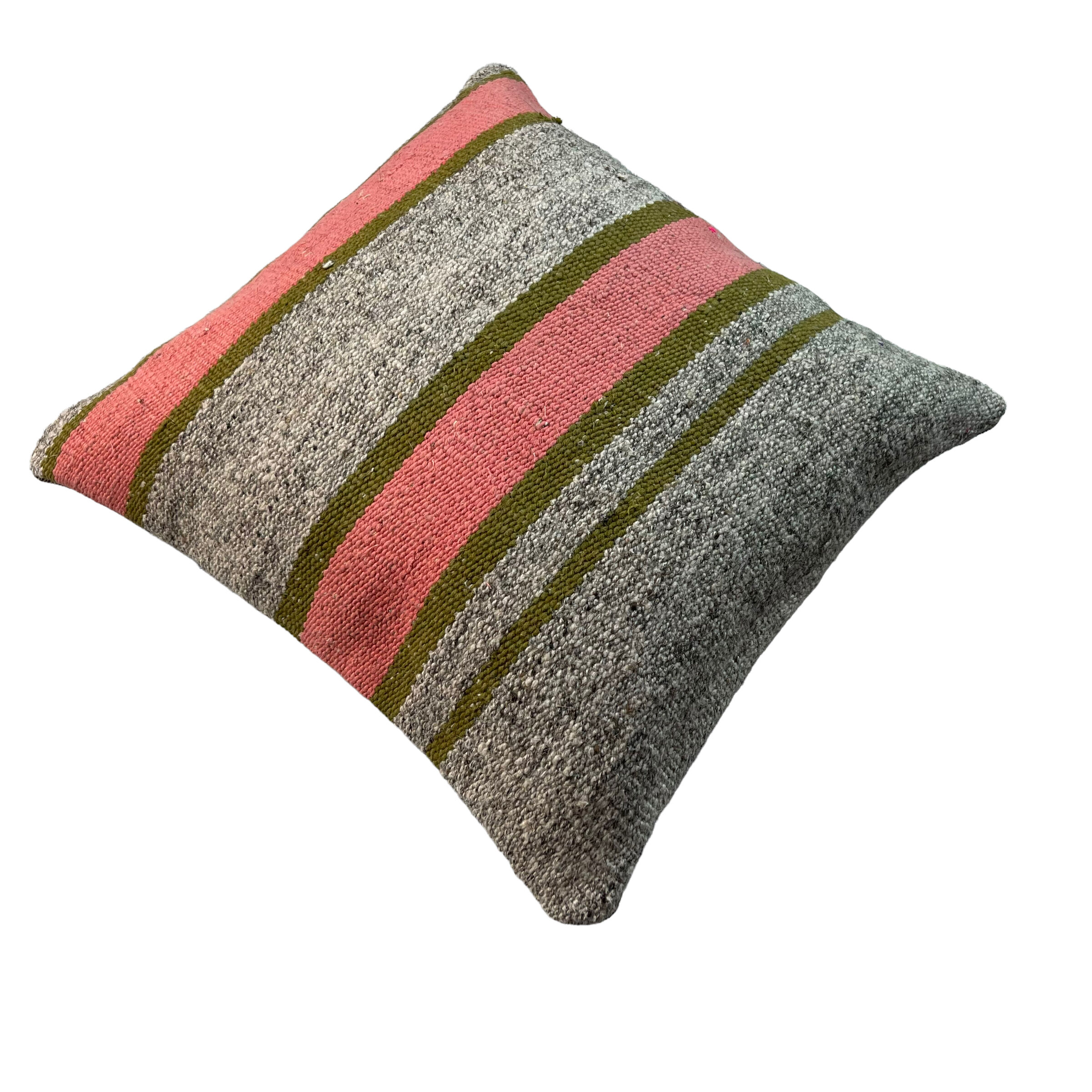 Vintage turkish kilim cushion cover 40 x 40 cm