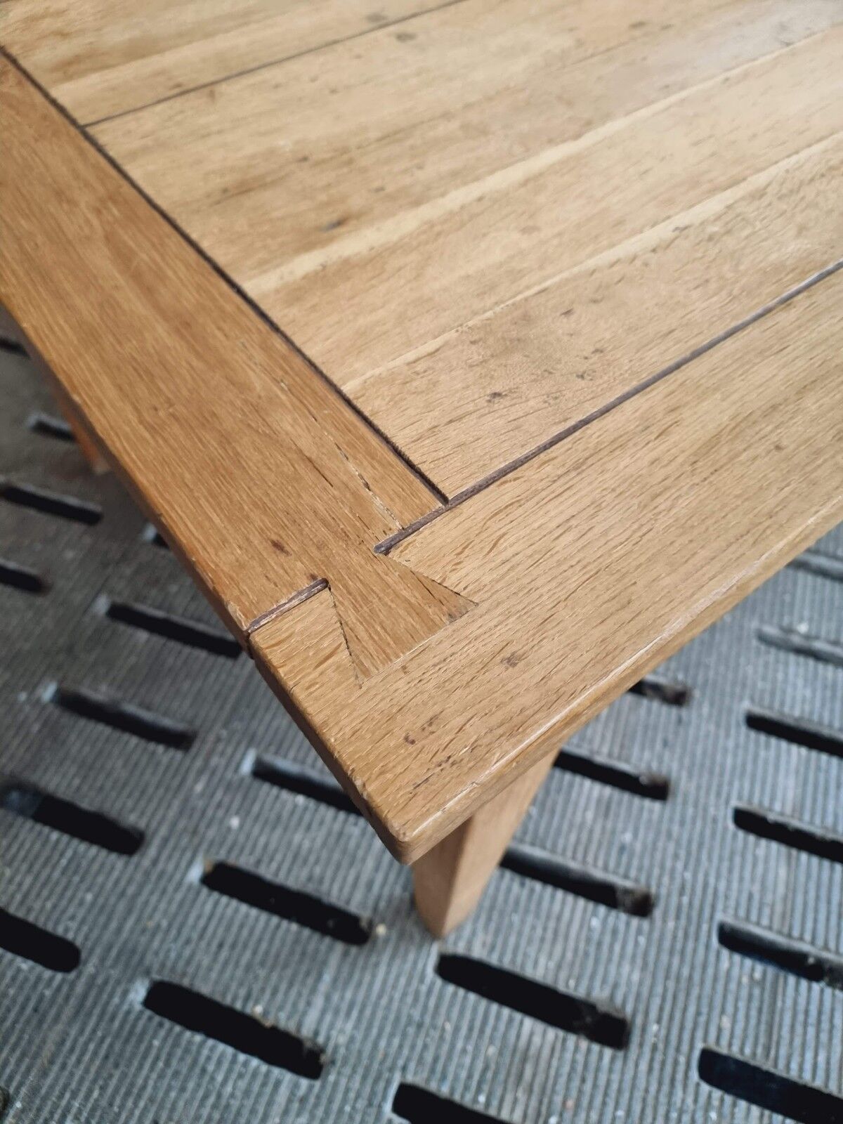 Old oak table dining table XXL