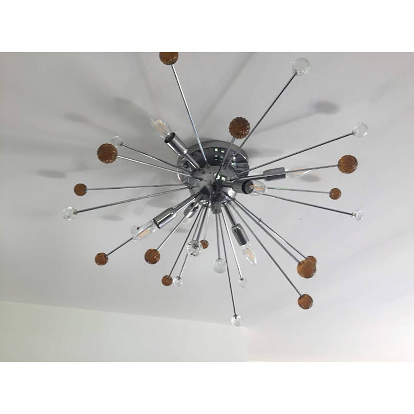 Murano Glass Flush Mount Sputnik