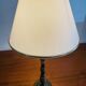 Vintage brass table lamp, circa 1940s - 1950s