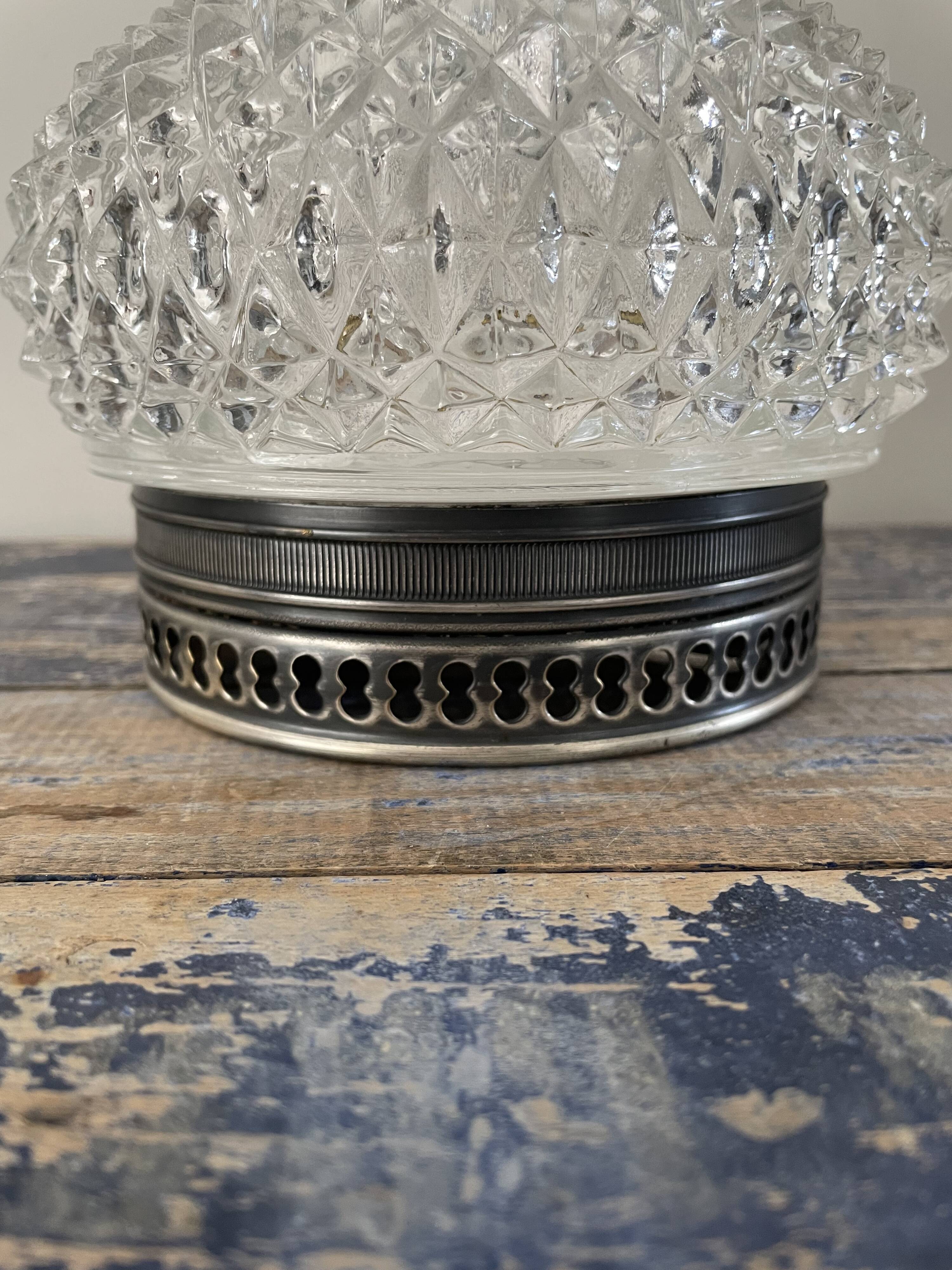Ceiling lamp or wall lamp diamond tips