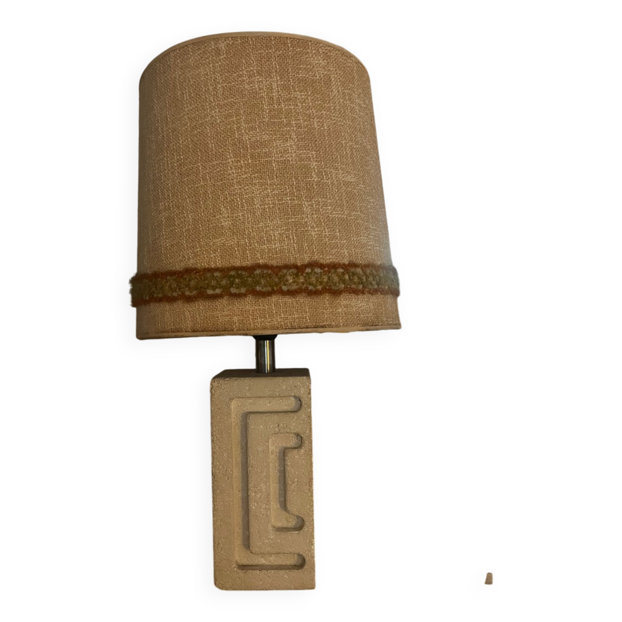 Vintage stone lamp