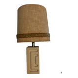 Lampe en pierre vintage