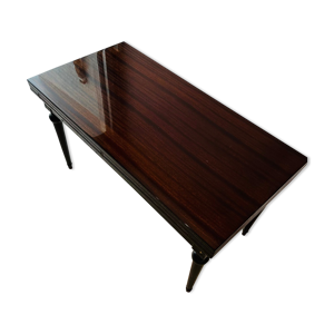 table en acajou transformable - basse