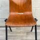 Ensemble de 6 chaises industrielles Galvanitas S30