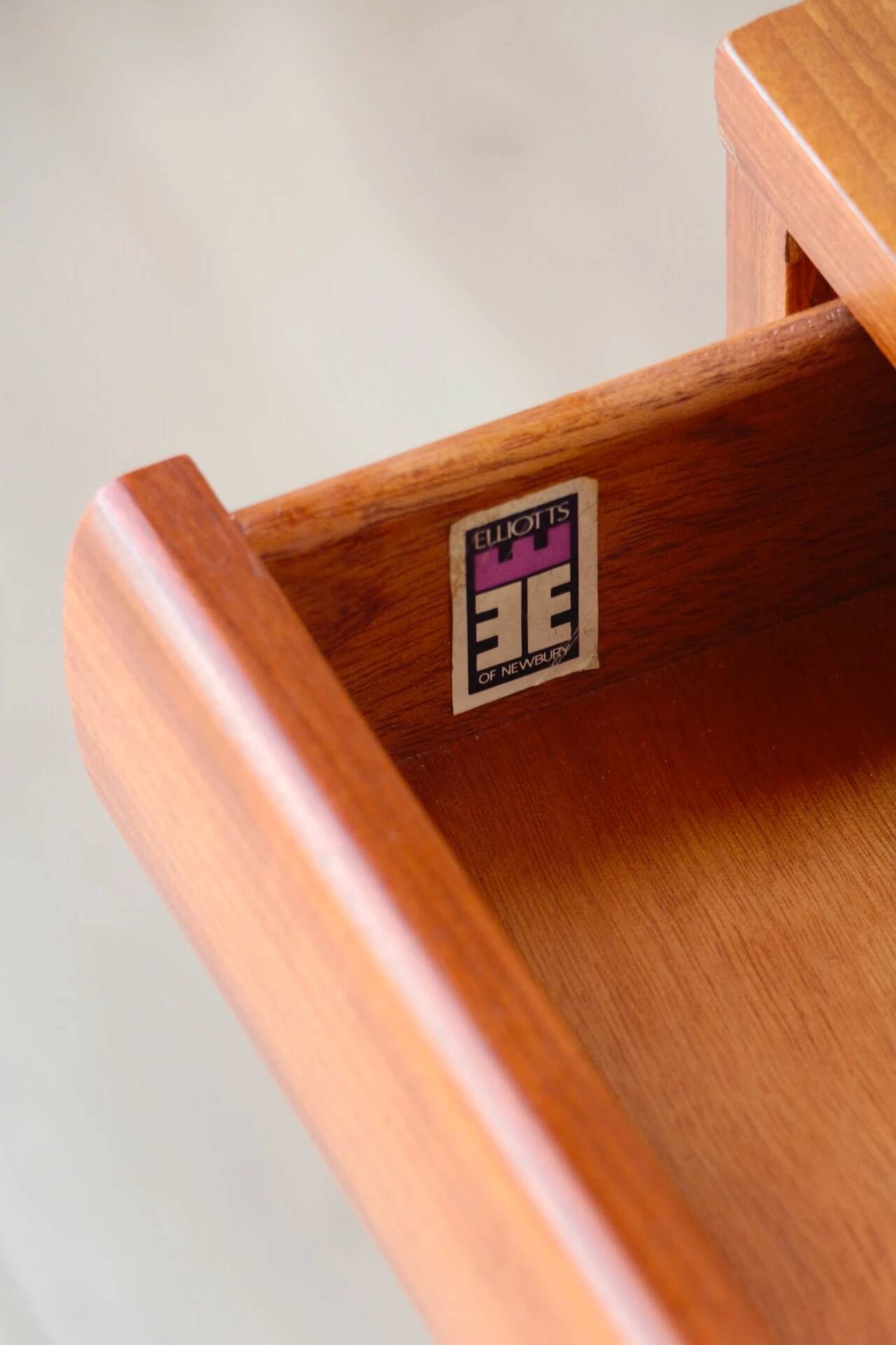 Elliott's buffet from Newbury: an icon of mid-century design in teak.
