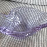 Vide poche vintage en verre très original