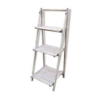 Vintage bamboo shelf