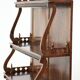 Elegant wooden  bookcase with a classic English look from the 20th century