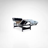 LC4 double ponyskin chaise longue by Le Corbusier for Cassina 1990s