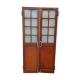 Old glass-beating doors