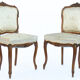 Salon en bois sculpté de style Louis XV