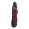 Ethnic carved wooden statuette