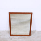 Teak mirror, Gamlastaden Glasm-steri, 1960 - 46x36cm