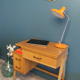 Stunning Scandinavian desk feet compass 1950