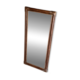Miroir en bambou vintage
