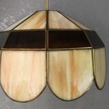 Art deco chandelier hanging