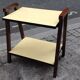 Table d'appoint en bois et formica