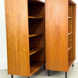 Bibliothèques en teck du milieu du siècle de Franzmeyer Möbel, années 1960, lot de 2