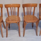 Set of 4 Baumann bistro chairs