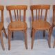 Set of 4 Baumann bistro chairs