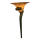 Tentacion Floor Lamp in Bronze and Opaline Edgard Brandt