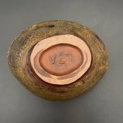 Vase sculptural en céramique Helmut Schäffenacker V27, Allemagne